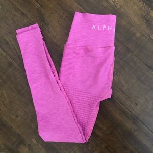 Pink S Halo leggings